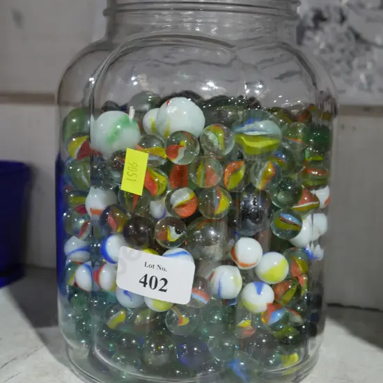 Jar of marbles