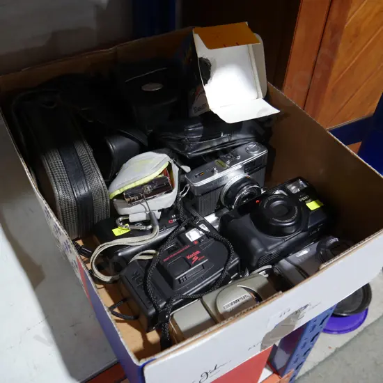 Box of cameras
