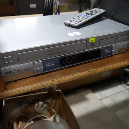 Panasonic VHS, DVD,CD player