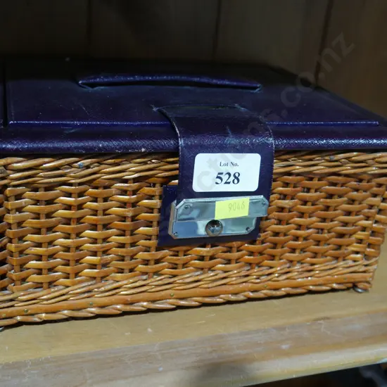 Sewing box and contents