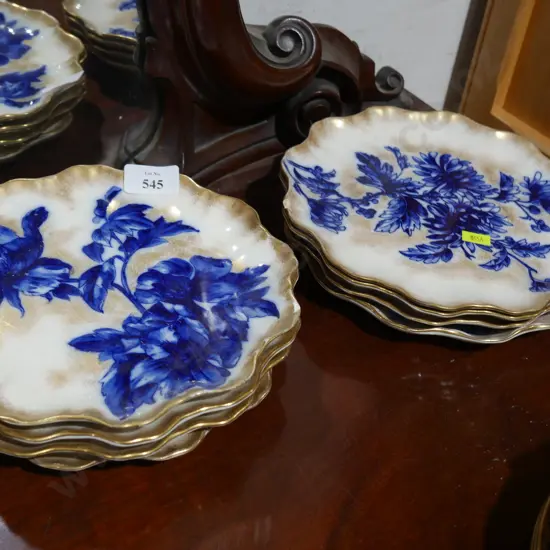 8 Royal Doulton Burslem plates