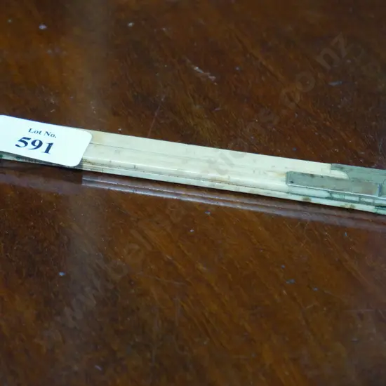 2 foot ivory ruler A/F