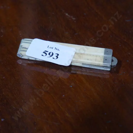 1 foot ivory ruler A/F