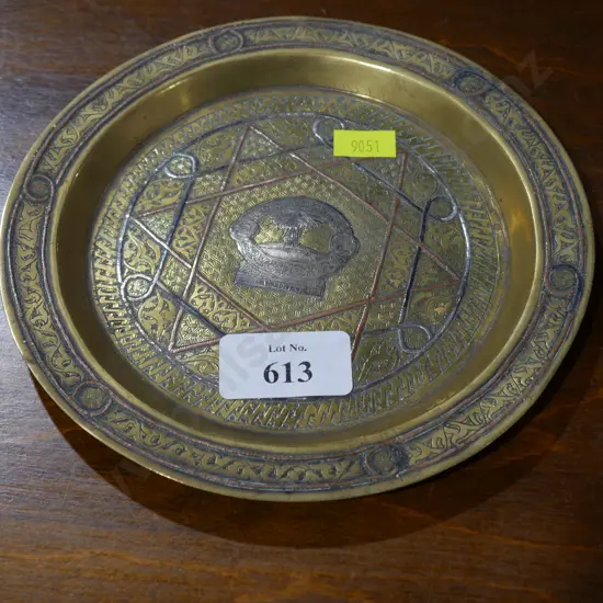 Queen Alexandra 2nd W.W.C MTD Rifles brass plate