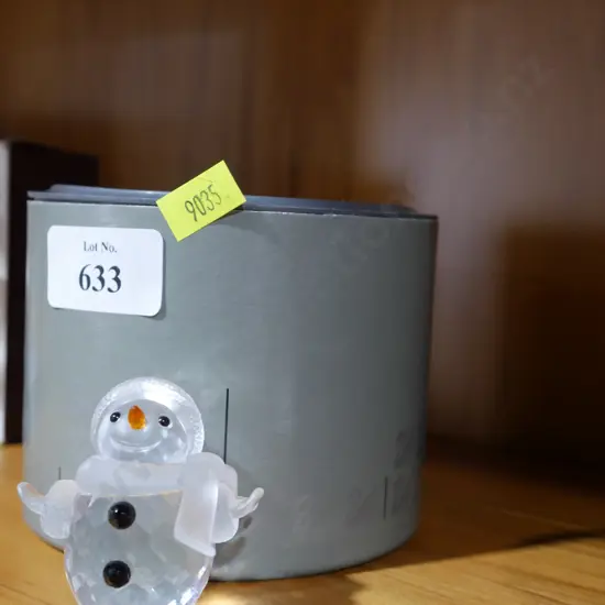 Swarovski Crystal Snowman
