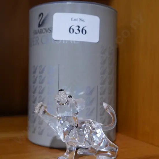 Swarovski Crystal Lion Cub