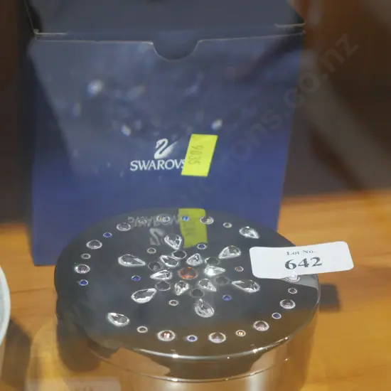 Swarovski Crystal Metal Jewel Box