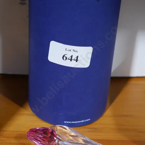 Swarovski Crystal Tulip Rose