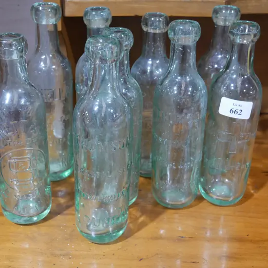 Old soft drink bottles