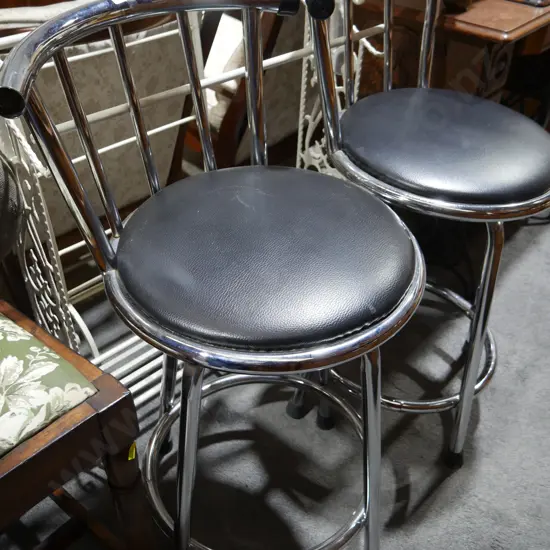 Pair of bar stools