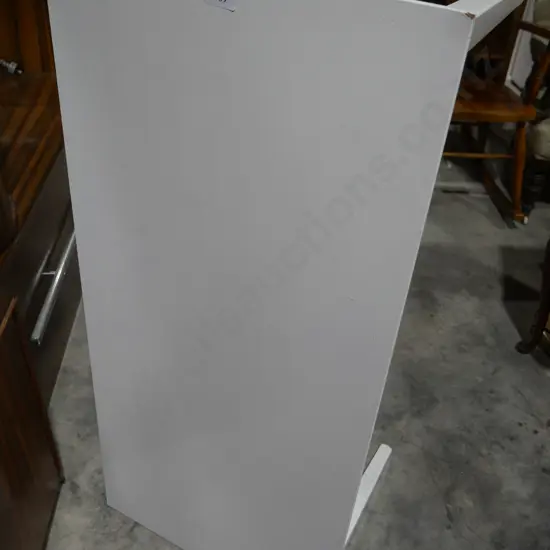 White painted coffee table