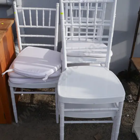 White chairs