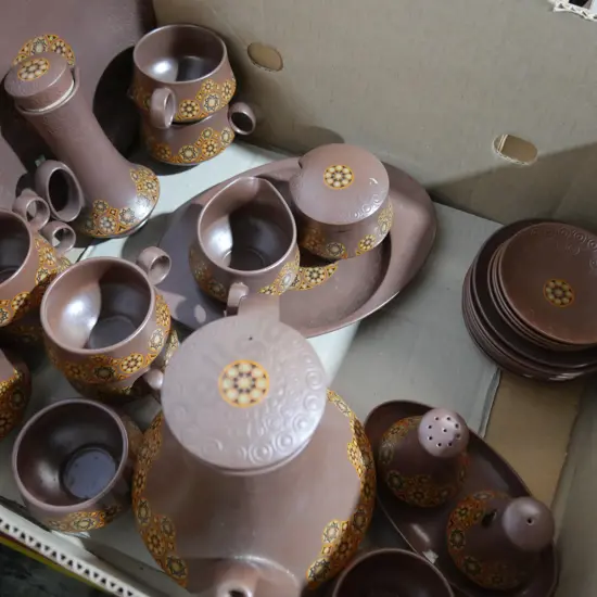 Carlton ware dinnerware, coffee pot etc