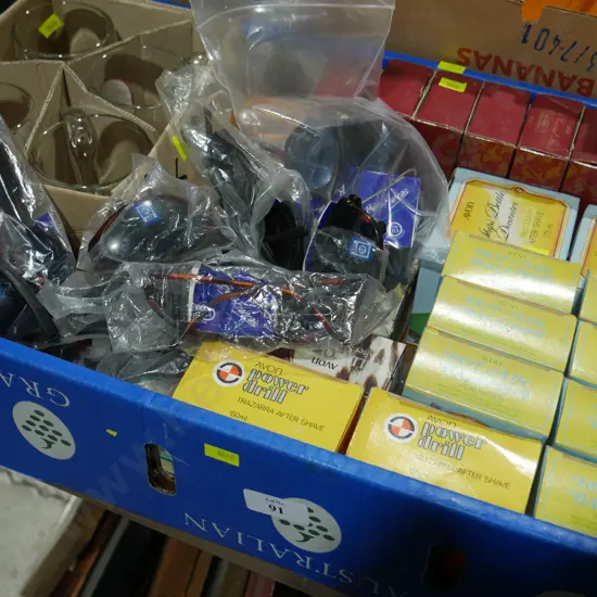 Beer mugs, sunglasses etc