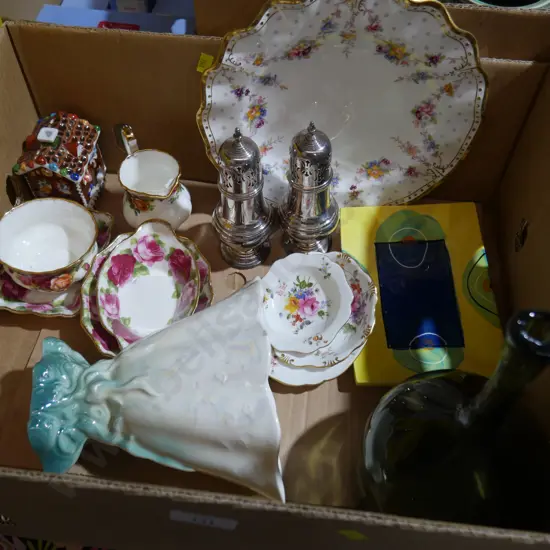 China, glass bottle etc