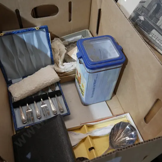 Cake fork, teaspoon set ect