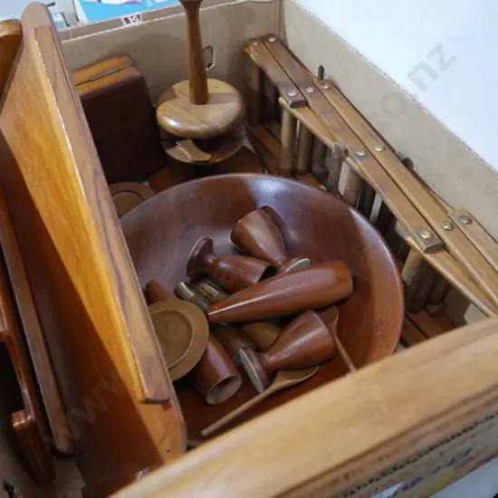 Box of woodware