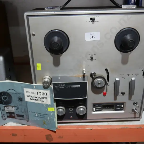 Akai 4 track tape recorder