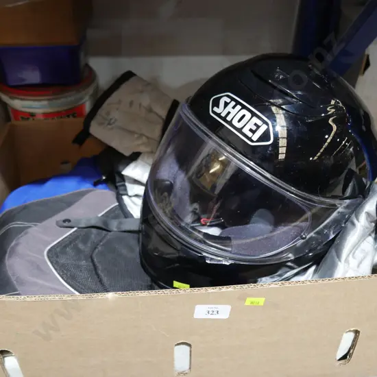 Helmet , jacket