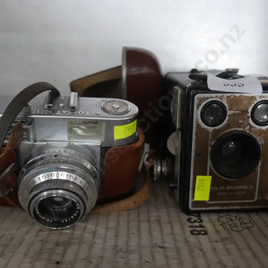 Box camera ,  vitomatic camera