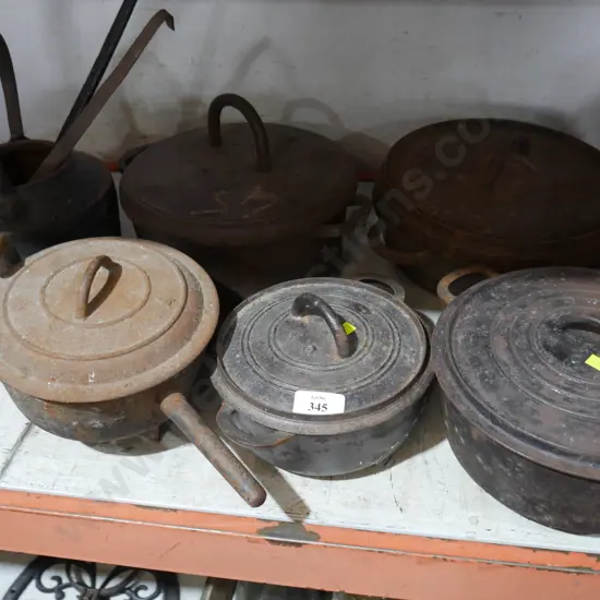 Cast iron pots kettle