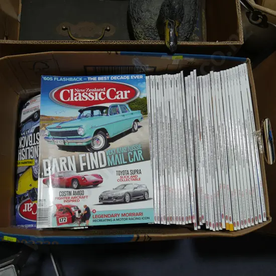 Classic car magazines