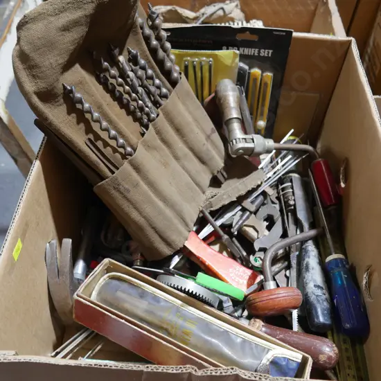 Drill bits , chisels , ect