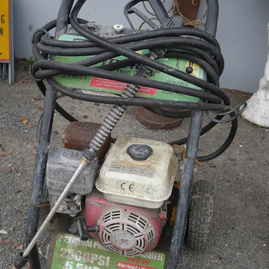 Petrol water blaster A/F