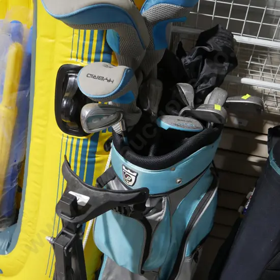 Golf club, Trundler and bag