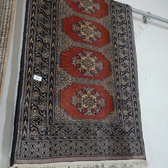 Hand knotted rug