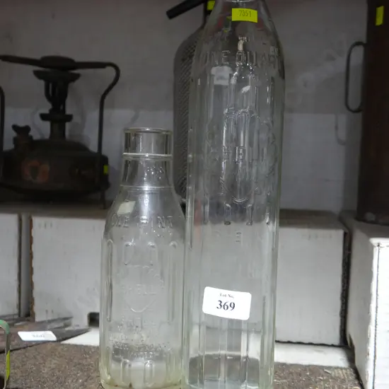 Shell oil bottles