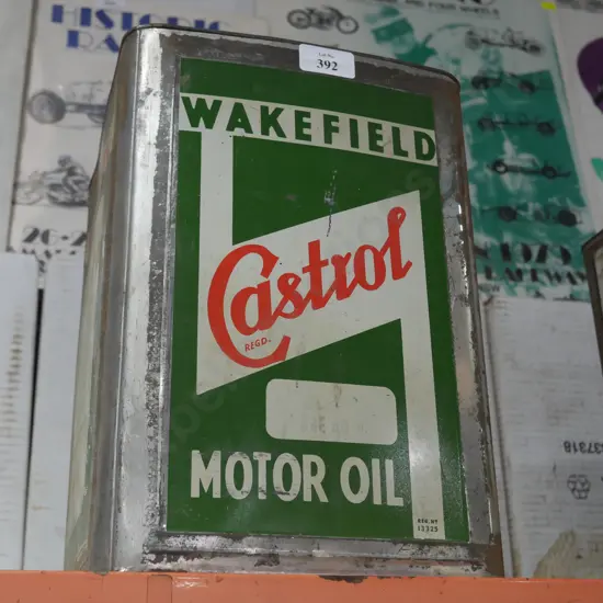 Castrol Wakefield tin