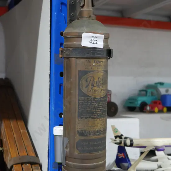 Old fire extinguisher
