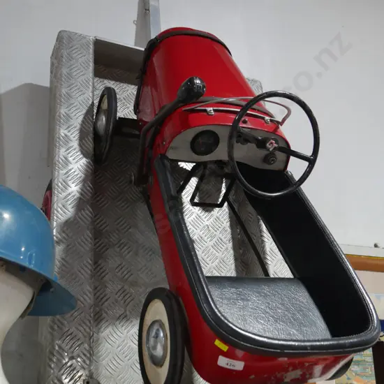 Peddle car and trailer