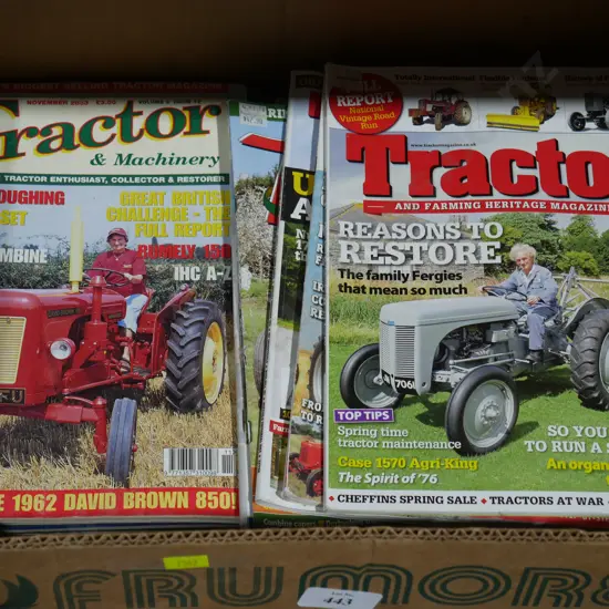 Tractor magazines