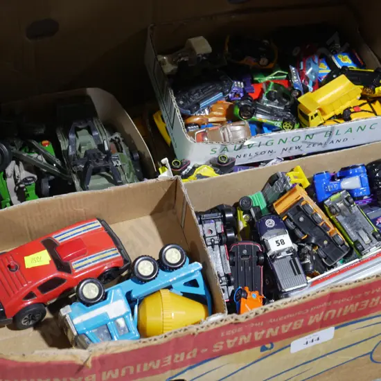 Model cars and trucks