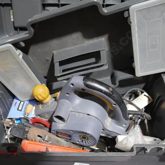 Electric plane, toolbox,ect