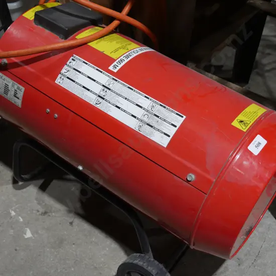 Warehouse gas heater