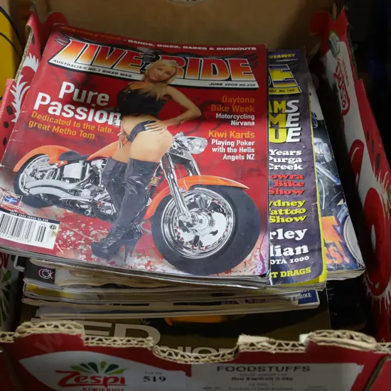 Motor bike magazines