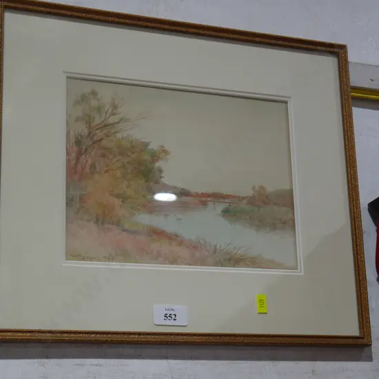 Watercolour , W Menzies Gibb