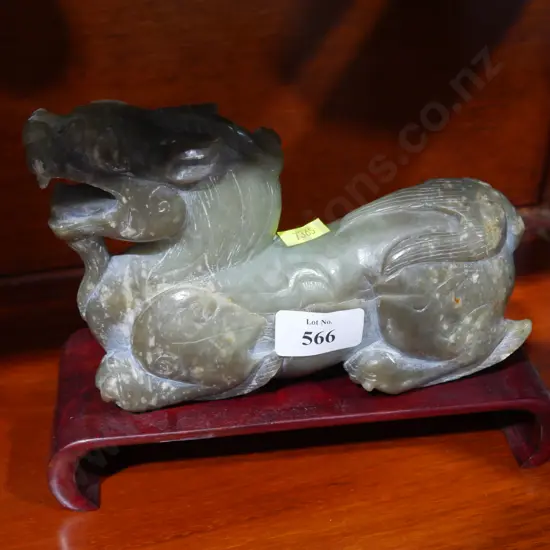 Oriental lion ornament