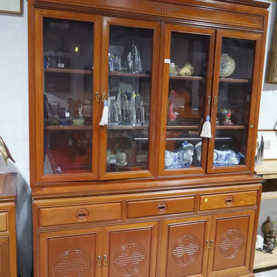 Oriental China cabinet