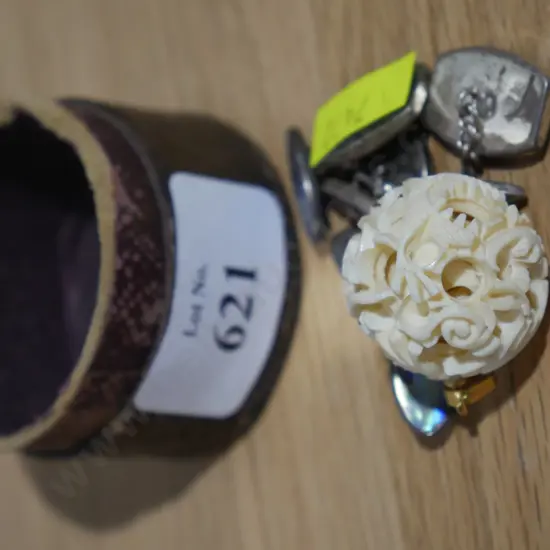 Ivory Canton ball etc