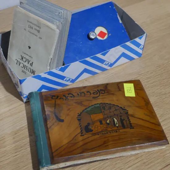 Old playing cards etc