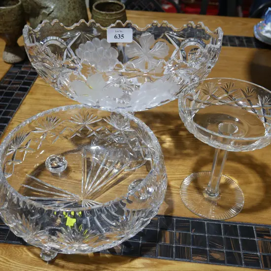 Crystal bowls