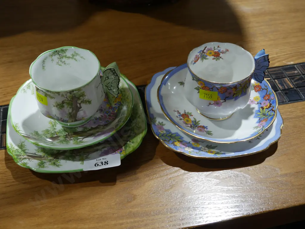2 X Royal Albert trios Image 1++