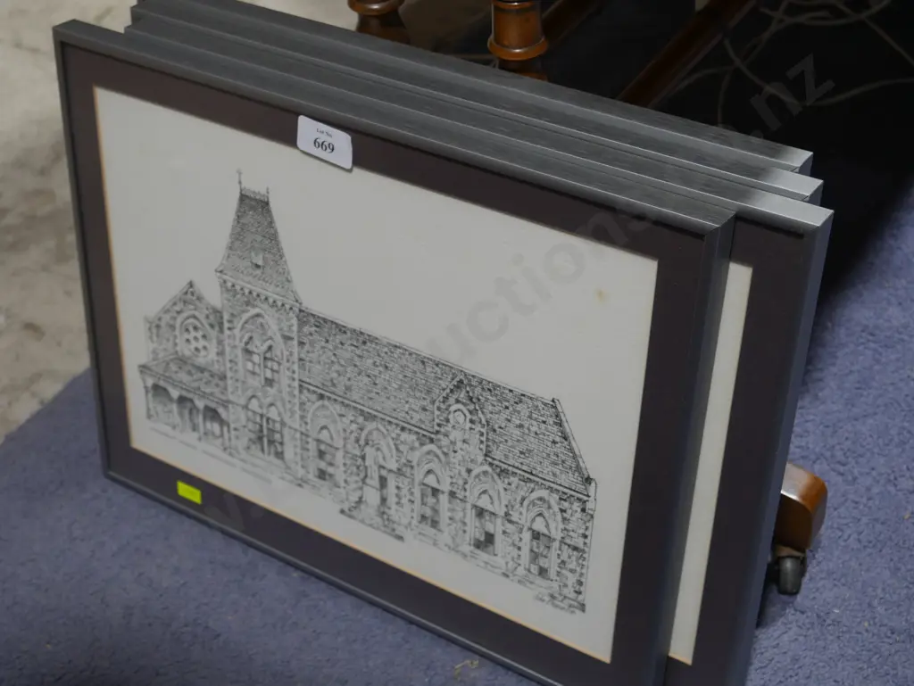 4 prints CHCH buildings Image 1++