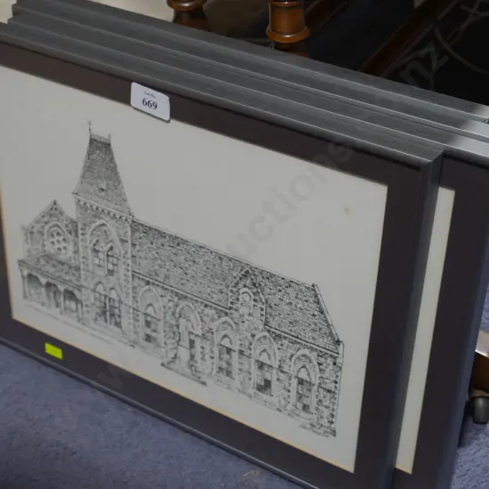 4 prints CHCH buildings