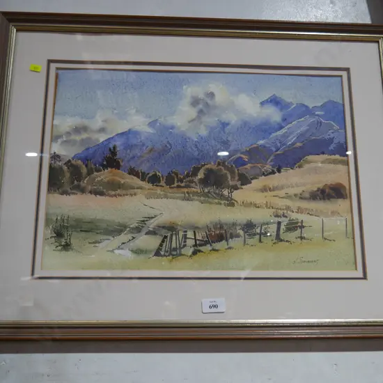 Watercolour.. J Simmons