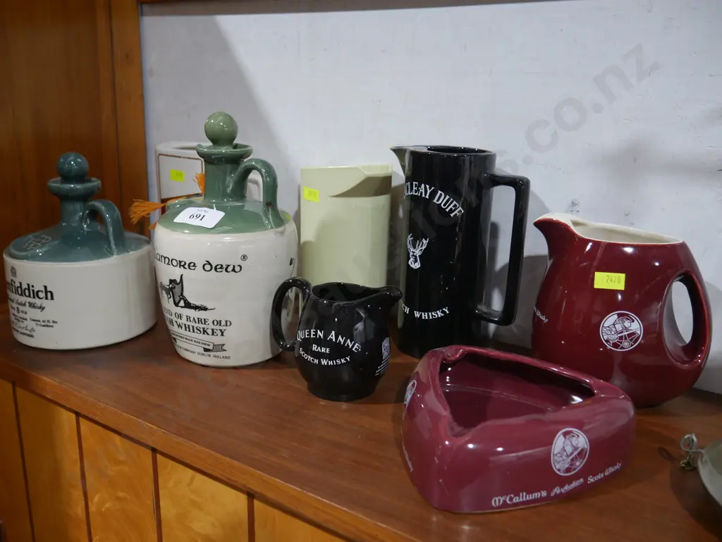 Whiskey jugs , ashtray Image 1++